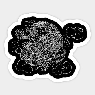 Chinese Dragon Sticker